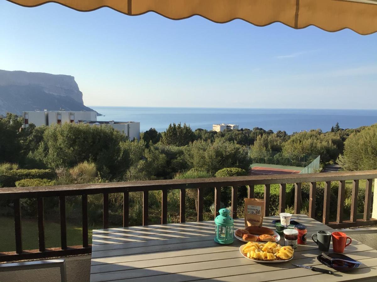 Cassis 4Pers Vue Mer Wifi Tennis Parking Piscine Экстерьер фото