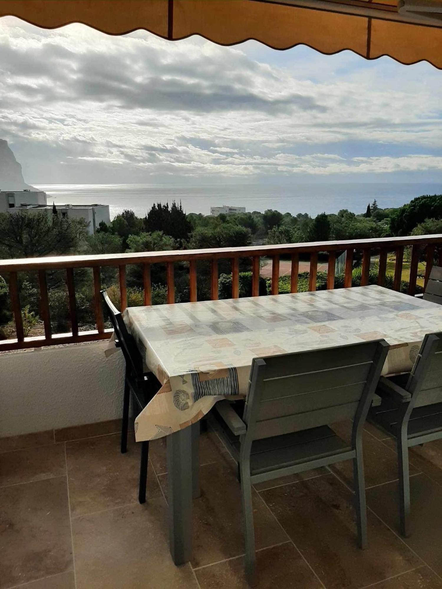 Cassis 4Pers Vue Mer Wifi Tennis Parking Piscine Экстерьер фото
